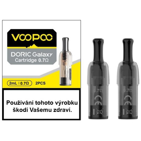 VOOPOO DORIC Galaxy cartridge 0,7ohm 2ml 2Pack