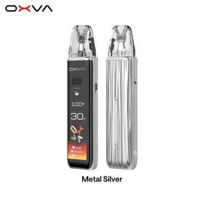 OXVA Xlim 3 ULTRA elektronická cigareta 1500mAh Metal Silver