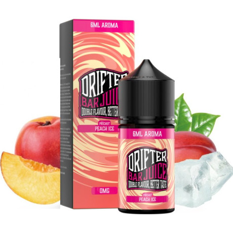 Příchuť Drifter Bar Juice S&V 6ml Peach Ice