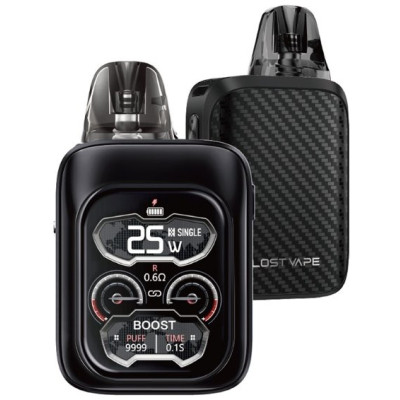 Lost Vape URSA Baby 3 Pro Pod elektronická cigareta 1300mAh Black Carbon