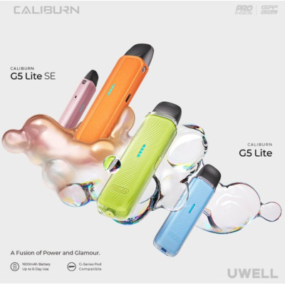 Uwell Caliburn G5 Lite SE Pod elektronická cigareta 1600mAh Blue Leather