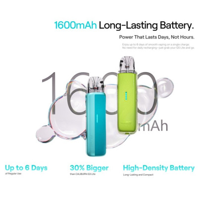 Uwell Caliburn G5 Lite SE Pod elektronická cigareta 1600mAh Blue Leather