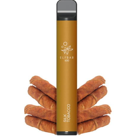 Elf Bar 600 elektronická cigareta 20mg Silky Tobacco CZ